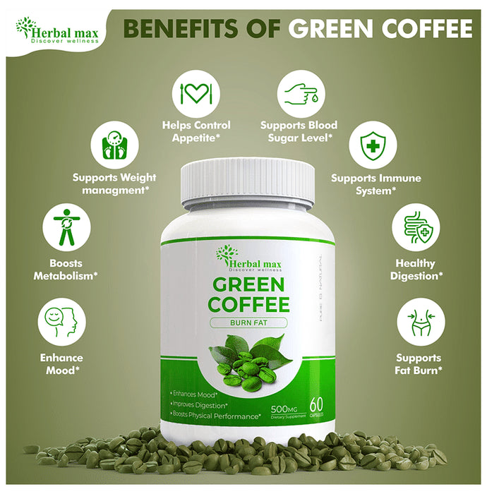 Herbal Max Green Coffee Capsule