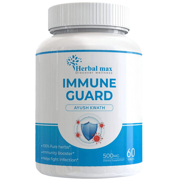 Herbal Max Immune Guard Ayush Kwath Tablet - Classic Derma