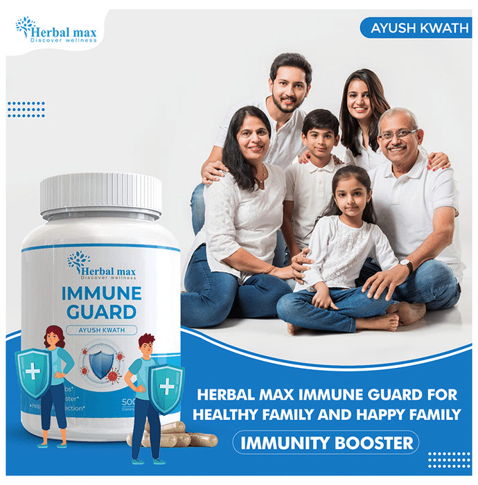 Herbal Max Immune Guard Ayush Kwath Tablet