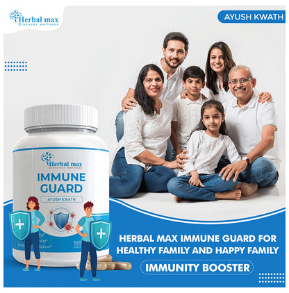 Herbal Max Immune Guard Ayush Kwath Tablet