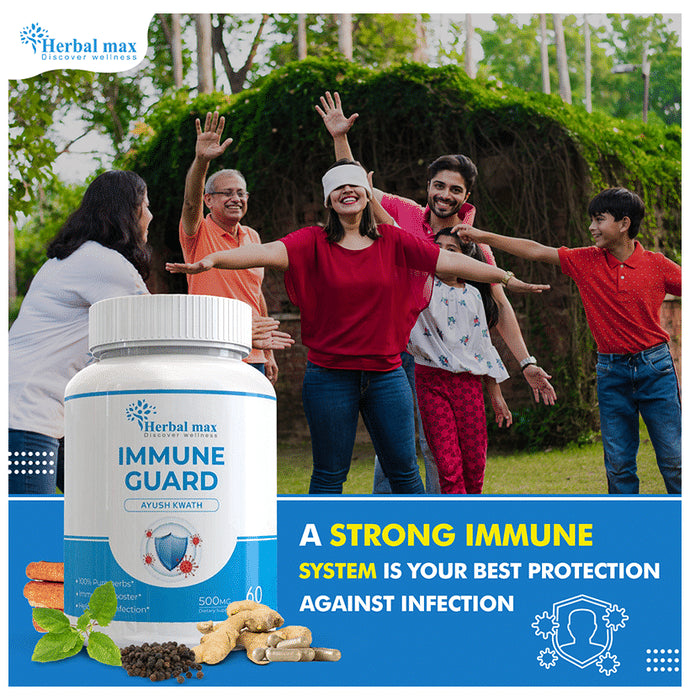 Herbal Max Immune Guard Ayush Kwath Tablet
