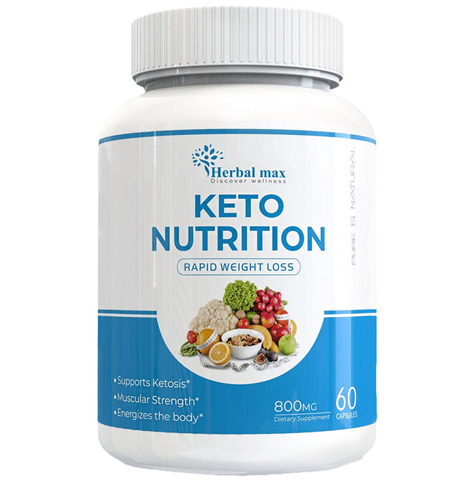 Herbal Max Keto Nutrition Rapid Weight Loss Capsule - Classic Derma