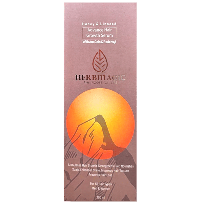 Herbmagic Honey & Linseed Advance Hair Growth Serum - Classic Derma