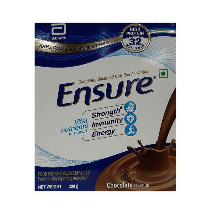 Combo Pack of Ensure Vanilla Powder Refill 1kg & Ensure Chocolate Powder 200gm