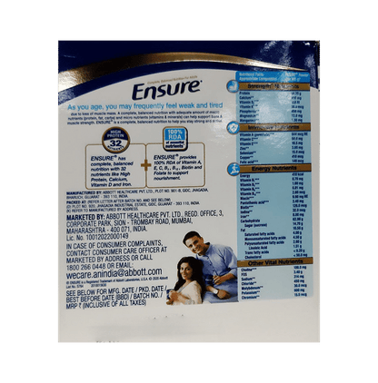Combo Pack of Ensure Vanilla Powder Refill 1kg & Ensure Chocolate Powder 200gm
