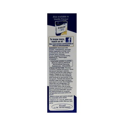 Combo Pack of Ensure Vanilla Powder Refill 1kg & Ensure Chocolate Powder 200gm