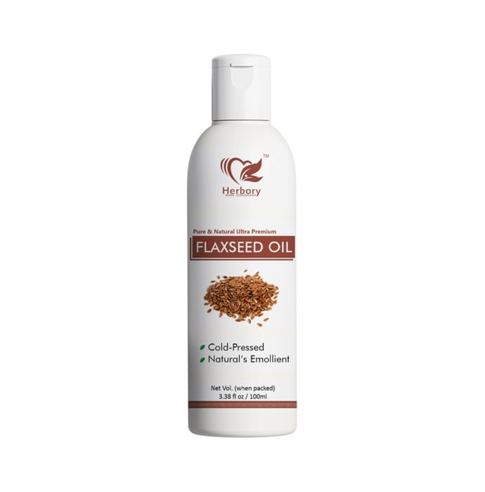 Herbory Pure & Natural Ultra Premium Flaxseed Oil - Classic Derma