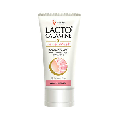 Combo Pack of Piramal Lacto Calamine Face Wash & Lacto Calamine Vitamin C Face Wash (100ml Each) - Classic Derma