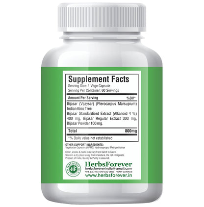 Herbs Forever Bijasar Vege Capsule