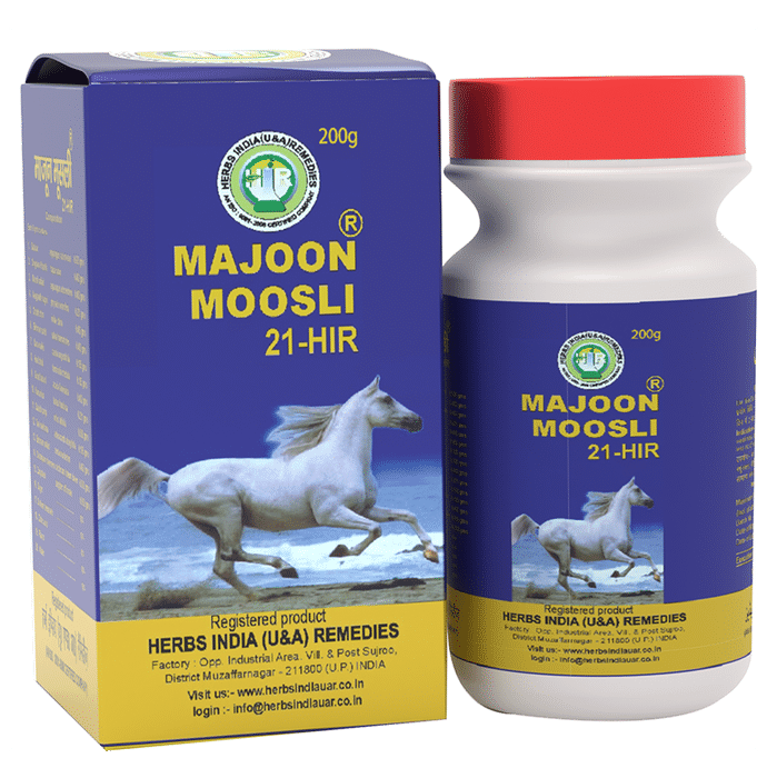 Herbs India Remedies Majoon Moosli 21-HIR - Classic Derma