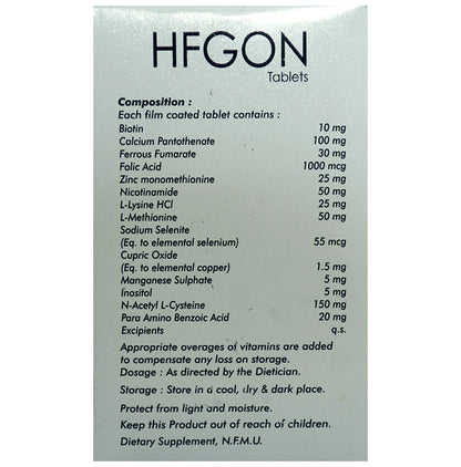 Hfgon Tablet