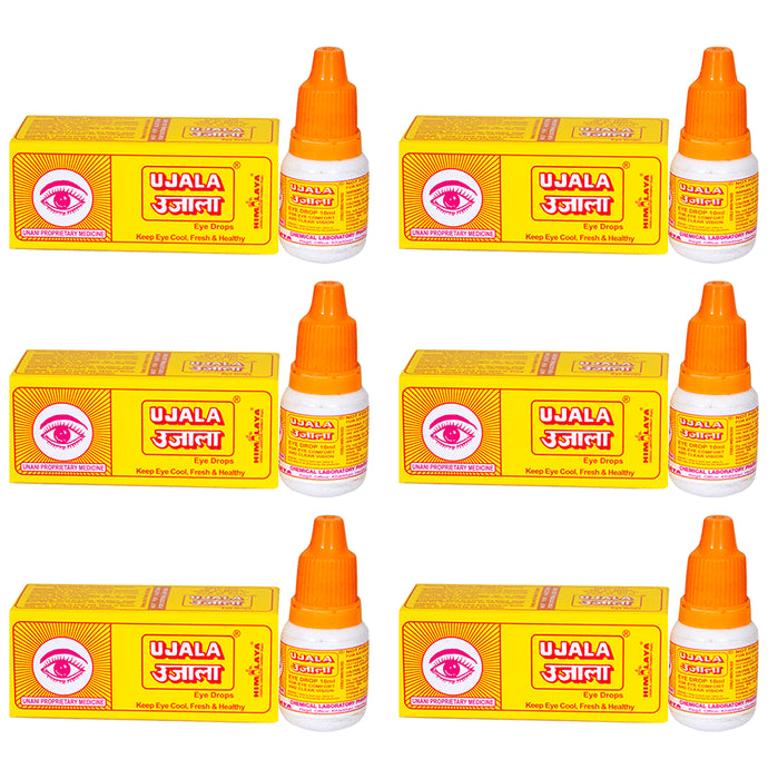 Himalaya Chemical Laboratory Pharmacy Ujala Eye Drop (10ml Each) - Classic Derma