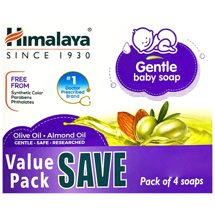 Himalaya Gentle Baby Soap 75gm Value Pack - Classic Derma