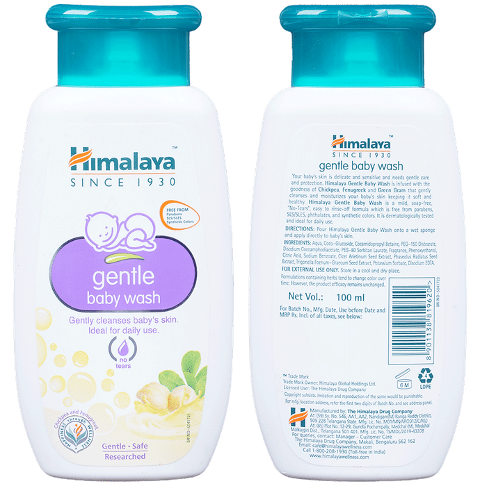 Himalaya Gentle Baby Wash - Classic Derma