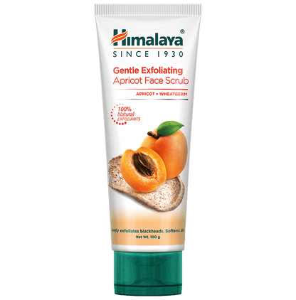 Himalaya Gentle Exfoliating Apricot Face Scrub - Classic Derma