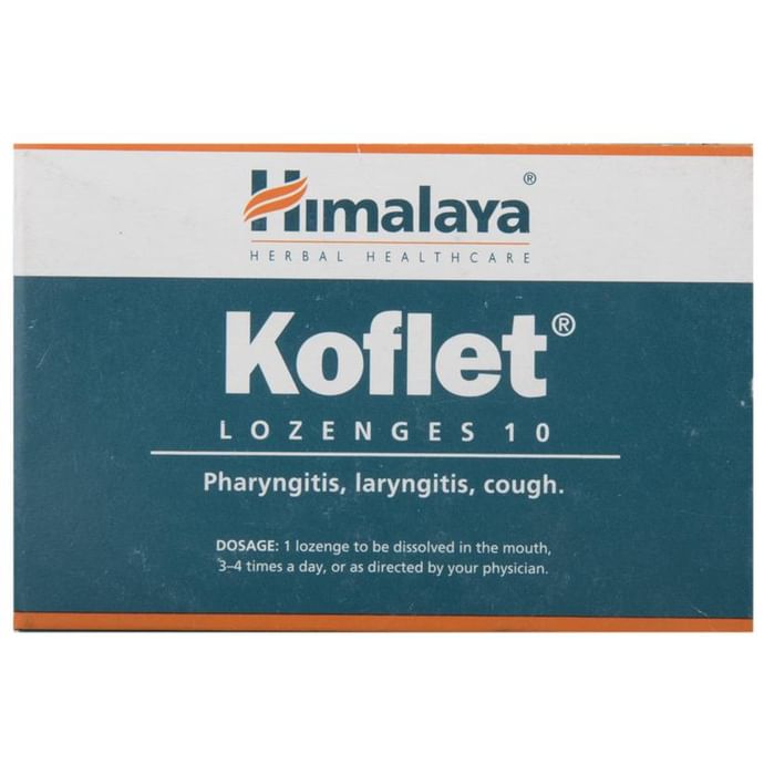 Buy Himalaya Koflet Cough Lozenges| Soothes Sore Throat| Relieves Cough ...
