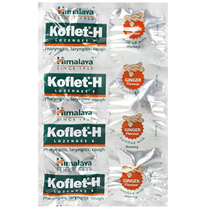 Pastilles Himalaya Koflet Pour Toux Et Maux De Gorge - 75 Pastilles - Ingrédients Naturels - Exp 2027