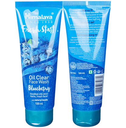 Himalaya Personal Care Fresh Start Oil Clear Blueberry Face Wash - Classic Derma