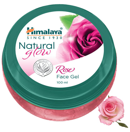 Himalaya Personal Care Natural Glow Rose Face Gel - Classic Derma