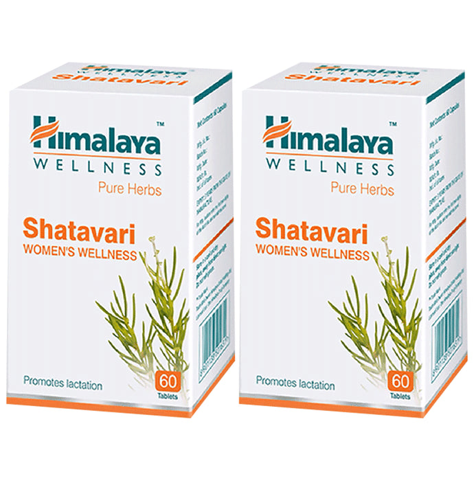 Himalaya Pure Herbs Shatavari Tablet (60 Each) - Classic Derma
