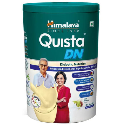 Himalaya Quista DN | Nutritional Supplement for Diabetics | Flavour Powder Milk Masala - Classic Derma