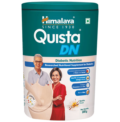 Himalaya Quista DN | Nutritional Supplement for Diabetics | Flavour Vanilla Powder - Classic Derma