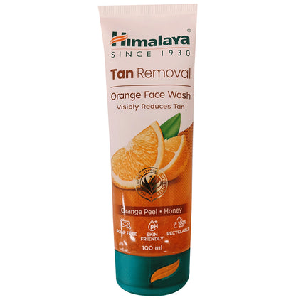 Himalaya Tan Removal Orange Face Wash - Classic Derma
