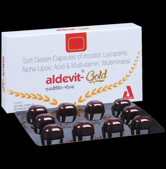 Aldevit-Gold Soft Gelatin Capsule - Classic Derma