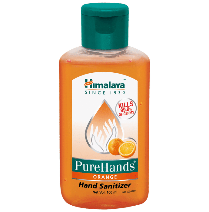 Himalaya Wellness Pure Hands Sanitizer Orange - Classic Derma