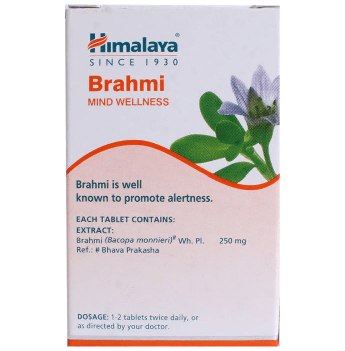 Himalaya Wellness Pure Herbs Brahmi Mind Wellness Tablet (60 Each)