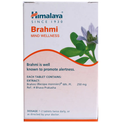 Himalaya Wellness Pure Herbs Brahmi Mind Wellness Tablet (60 Each)