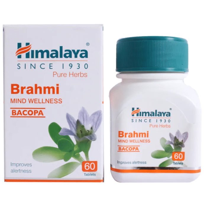 Himalaya Wellness Pure Herbs Brahmi Mind Wellness Tablet (60 Each)