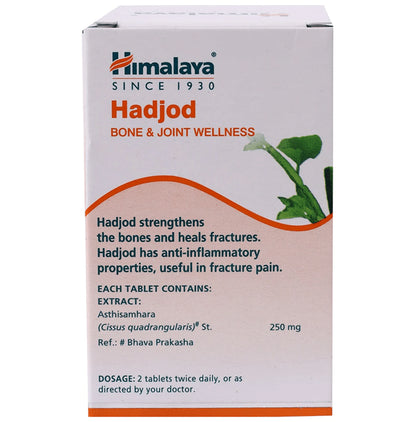 Himalaya Wellness Pure Herbs Hadjod Bone & Joint Wellness Tablet (60 Each)