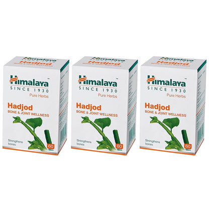 Himalaya Wellness Pure Herbs Hadjod Bone & Joint Wellness Tablet (60 Each) - Classic Derma