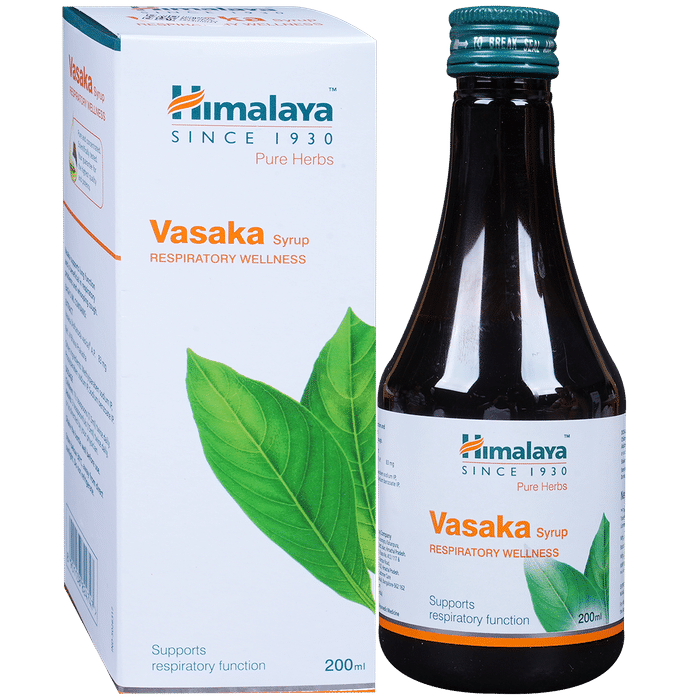 Himalaya Wellness Pure Herbs Vasaka Respiratory Wellness Syrup - Classic Derma