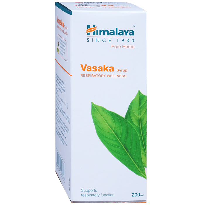 Himalaya Wellness Pure Herbs Vasaka Respiratory Wellness Syrup