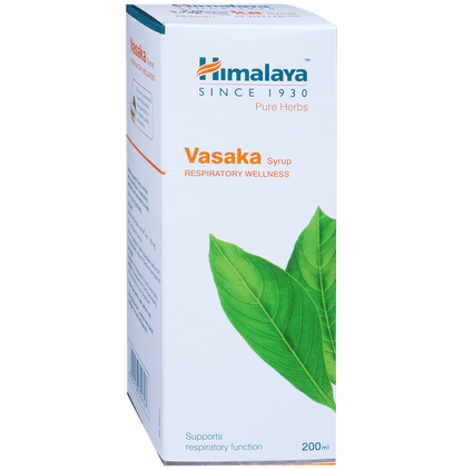 Himalaya Wellness Pure Herbs Vasaka Respiratory Wellness Syrup