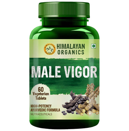 Himalayan Organics Male Vigor Tablet for Energy, Stamina & Increases Blood Flow - Classic Derma