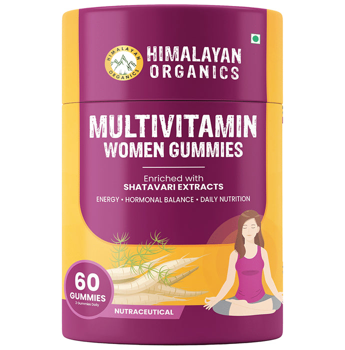 Himalayan Organics Multivitamin Women Gummies with Shatavari Extracts - Classic Derma
