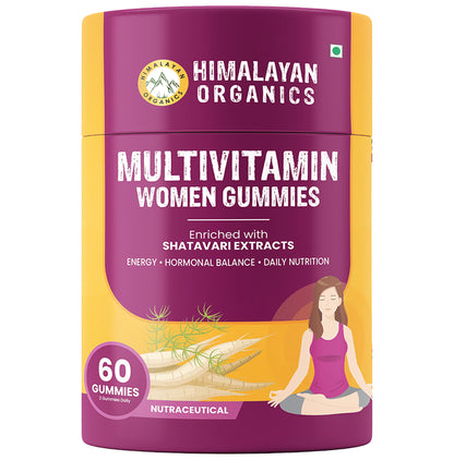 Himalayan Organics Multivitamin Women Gummies with Shatavari Extracts - Classic Derma