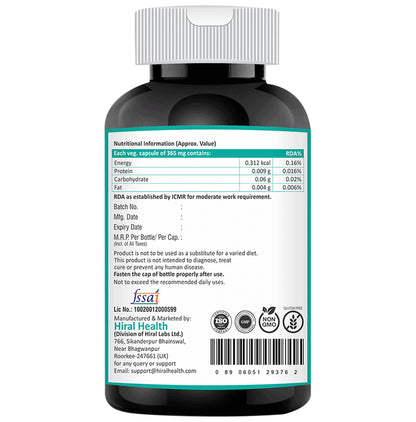 Hiral Health Guard Age Veg Capsule