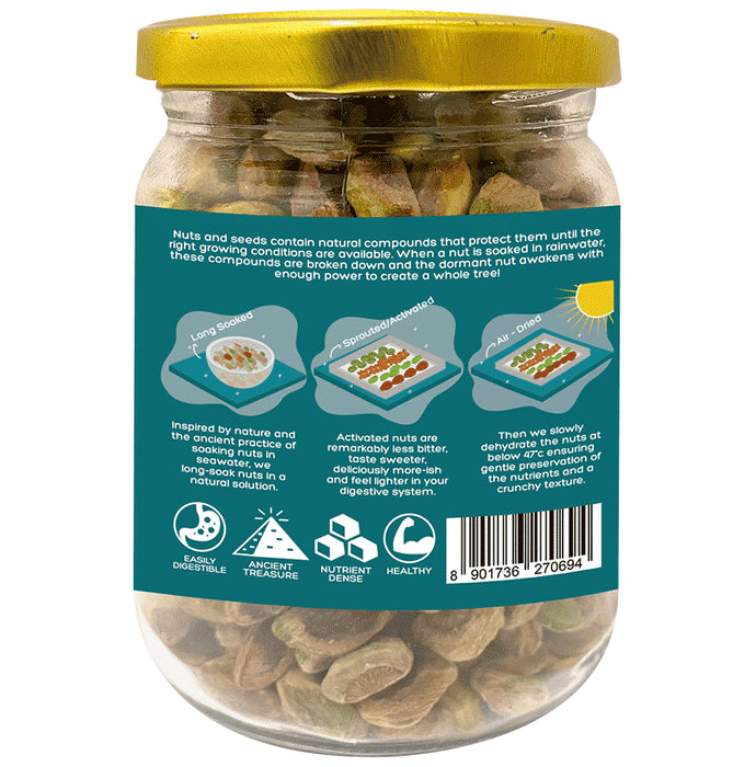 Honestly Organic Activated California Pistachios Mildly Salted