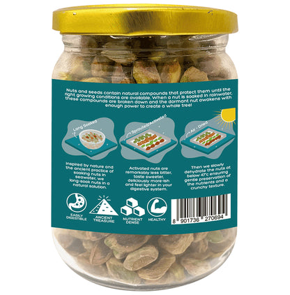 Honestly Organic Activated California Pistachios Mildly Salted