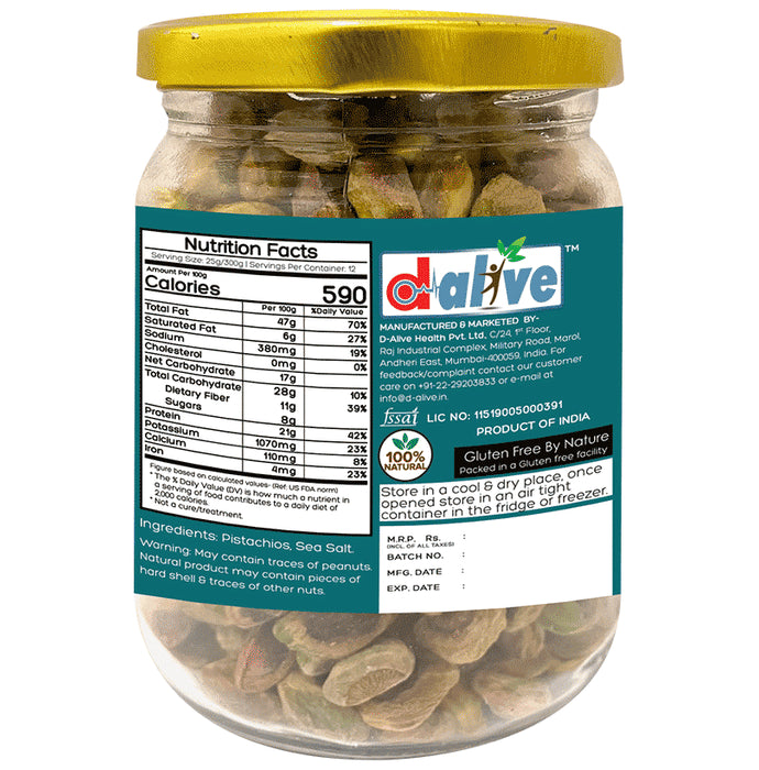 Honestly Organic Activated California Pistachios Mildly Salted