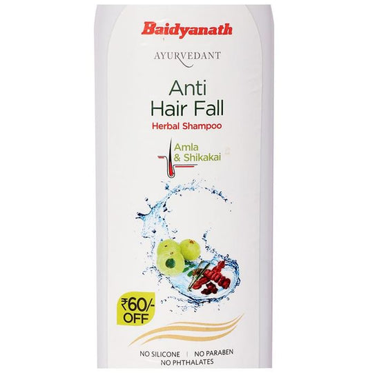 Baidyanath (Jhansi) Ayurvedant Herbal Anti Hairfall Shampoo - Classic Derma