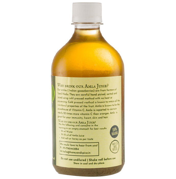 Honey and Spice Amla Juice