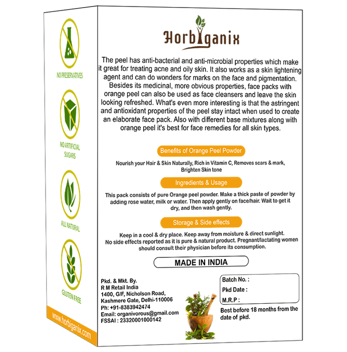 Horbiganix Orange Peel Powder
