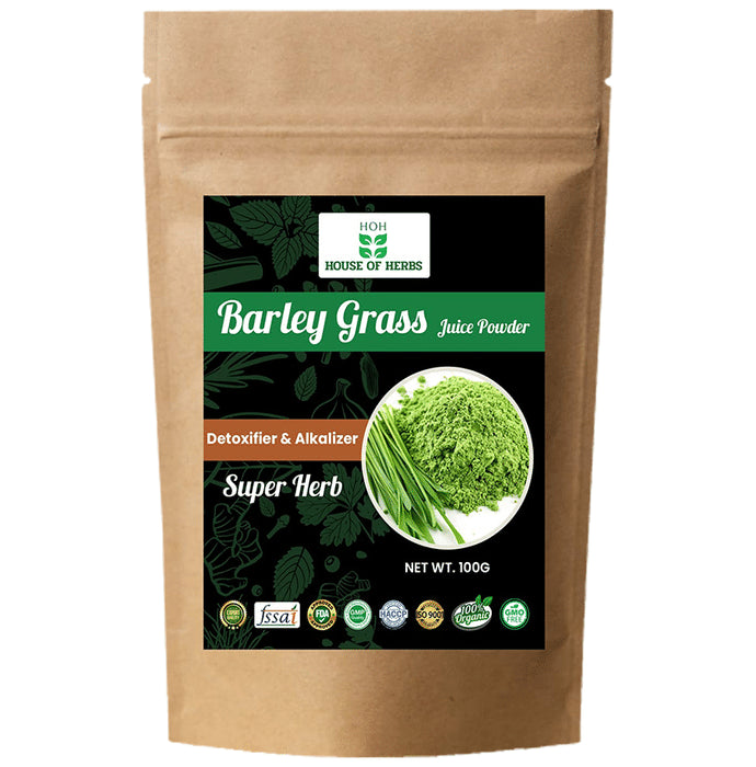 House Of Herbs Barley Grass Juice Powder - Classic Derma