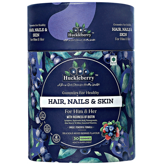 Huckleberry Huckleberry Gummies Mix Berries - Classic Derma