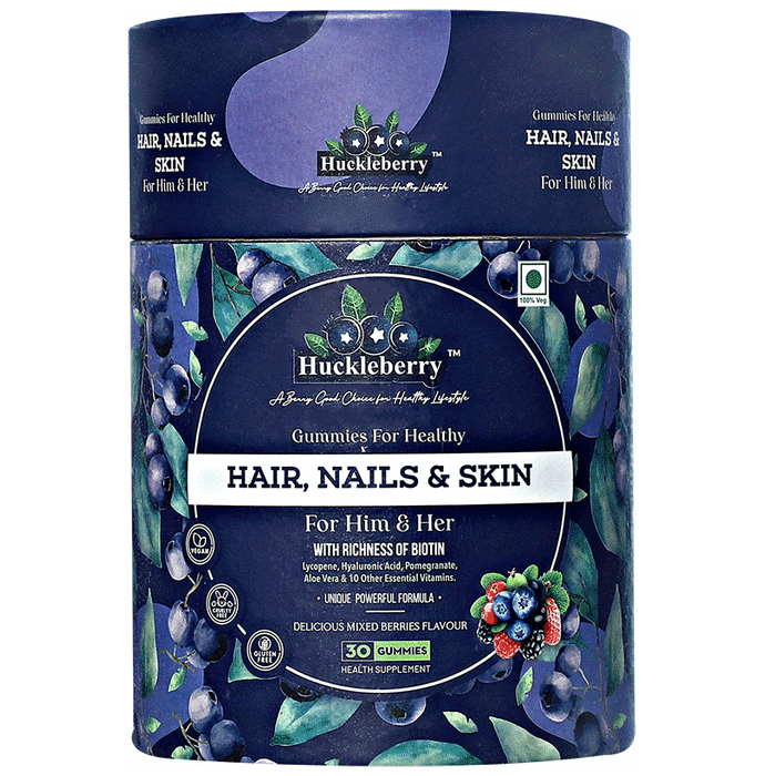 Huckleberry Huckleberry Gummies Mix Berries - Classic Derma